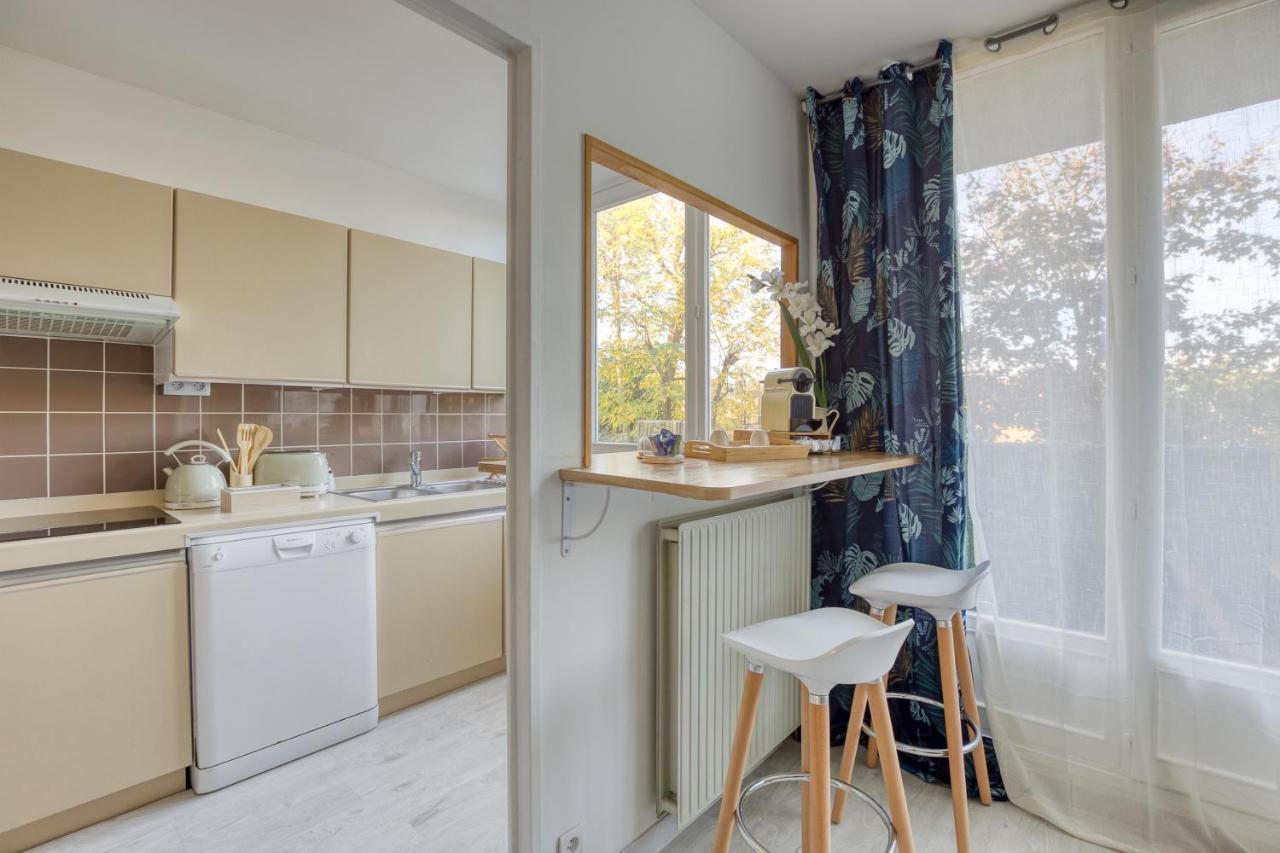 Escale De L'Yvette - 50M2 Cosy, Balcony & Parking Διαμέρισμα Longjumeau Εξωτερικό φωτογραφία